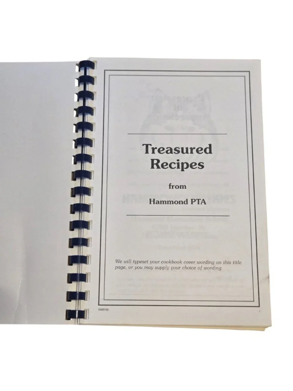Hammond Huskies Elementary School Cookbook Pennsylvania PTA Treasured Recipes